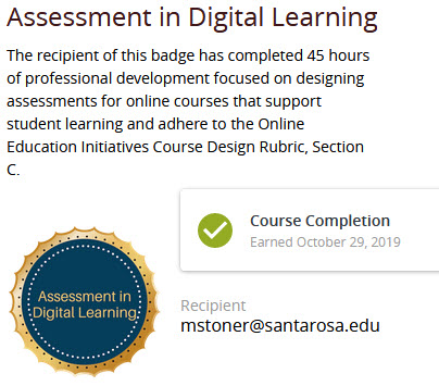 Assessment in Digital Learning